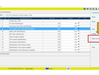 How to Read and Write Values to HINO Truck by HINO DX3 (1)