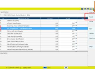 How to Use HINO DX3 Device Specification Function (6)