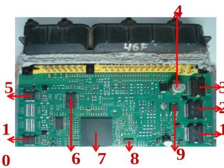 Magneti Marelli 4SF Fiat ECU Component & PINOUT (1)