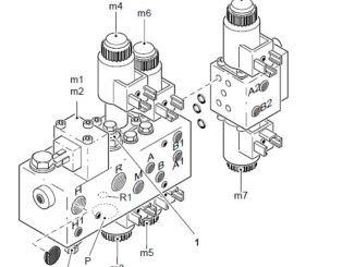 Jungheinrich ETMV 10-12 Forklift Truck Pressure Relief Valve Setting