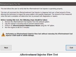 Cummings ISX 12 and 15L EPA7 Engine Aftertreatment Injector Flow Test by JPRO (1)