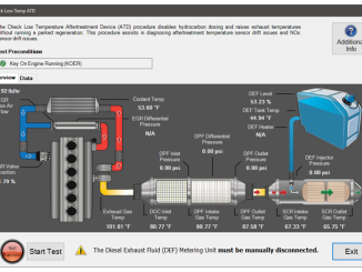 How to Use JPRO Diagnostics Performance Check Low Temp ATD Detroit Engine