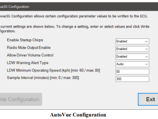 Bendix AutoVue 3G LDW System Driver Assistance Systems (DAS) Tests
