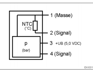 FENDT 900 Vario COM III B092 Boost Pressure/Temperature Sensor 2
