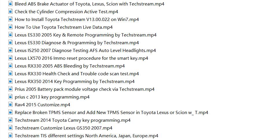 Toyota TIS Techstream Video+PDF Tutorial-1