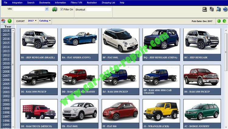 JEEP Dodge Chrysler PAIS 4 EPC 2018 Free Download (3)