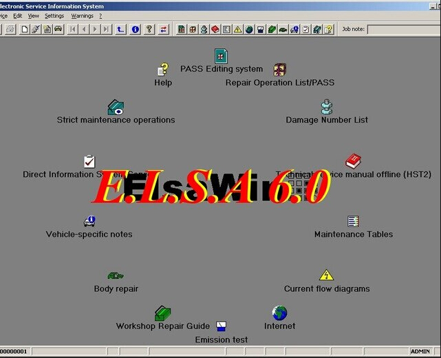 VW Audi Skoda ElsaWin 6.0 Service Information-