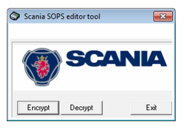 Scania SOPS File EncryptorDecryptor