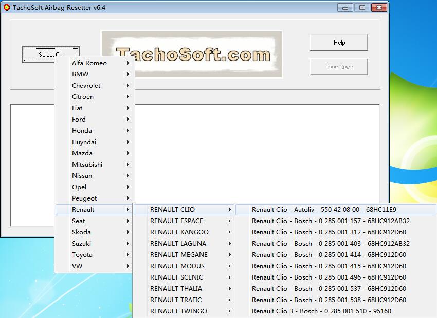 Tachosoft Airbag Resetter 6.4 Download