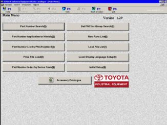 Toyota Industrial Equipment EPC 2.16