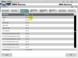 BMW ISTA+ 4.54.40